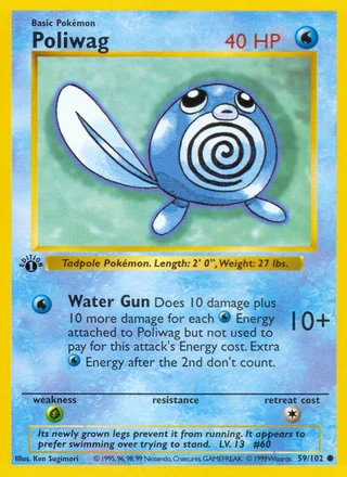 Poliwag, Base