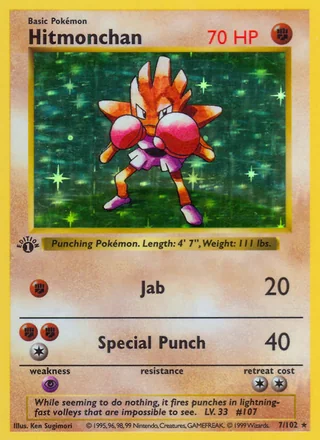 Hitmonchan, Base