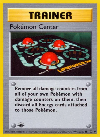 Pokémon Center, Base