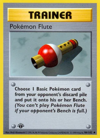 Pokémon Flute, Base