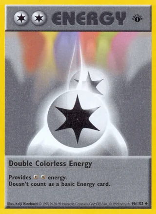Double Colorless Energy, Base