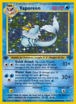 Vaporeon, Jungle