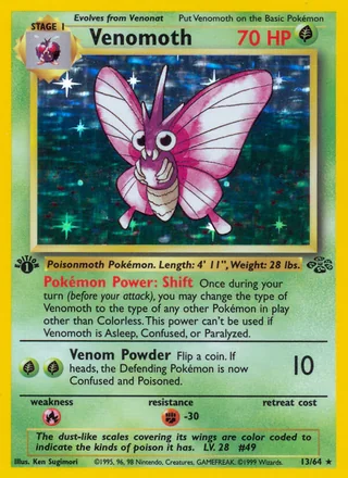 Venomoth, Jungle