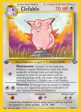 Clefable, Jungle