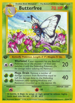 Butterfree, Jungle