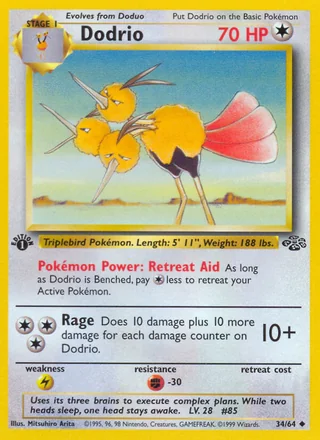 Dodrio, Jungle