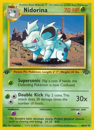 Nidorina, Jungle