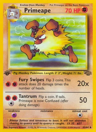 Primeape, Jungle