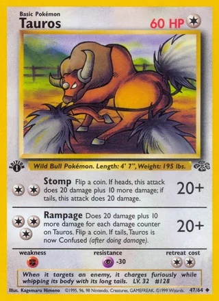 Tauros, Jungle