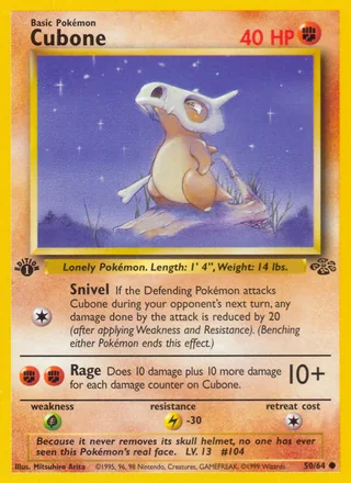 Cubone, Jungle