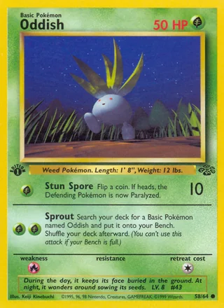 Oddish, Jungle