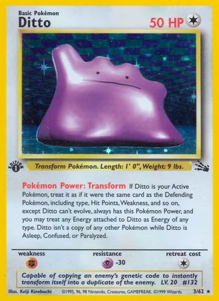 Ditto, Fossil