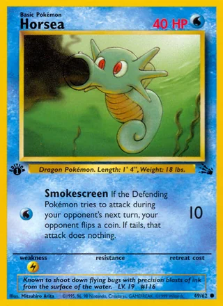 Horsea, Fossil