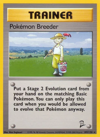 Pokémon Breeder, Base Set 2