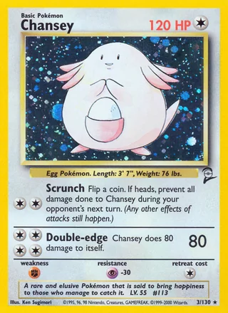 Chansey, Base Set 2