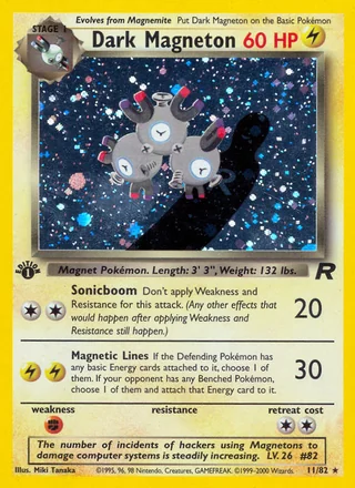 Dark Magneton, Team Rocket