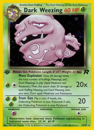 Dark Weezing, Team Rocket