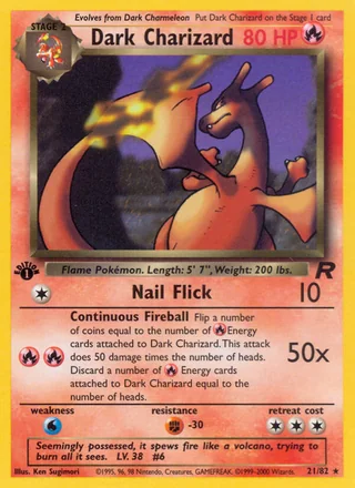 Dark Charizard, Team Rocket