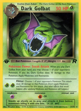 Dark Golbat, Team Rocket
