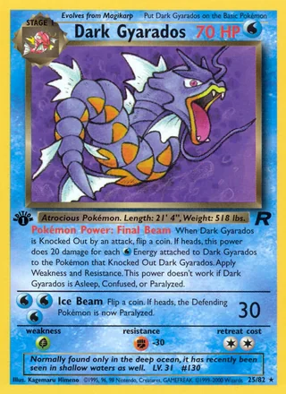 Dark Gyarados, Team Rocket