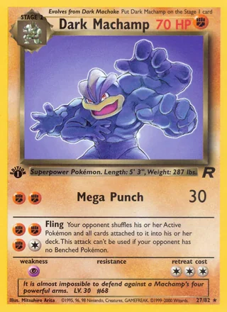 Dark Machamp, Team Rocket
