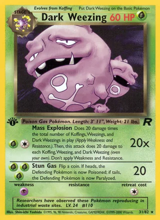 Dark Weezing, Team Rocket