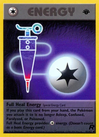 Full Heal Energy, Team Rocket