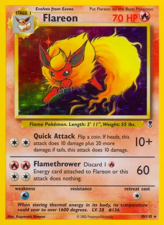 Flareon, Legendary Collection