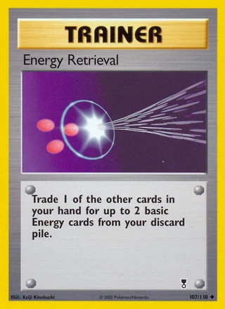 Energy Retrieval, Legendary Collection