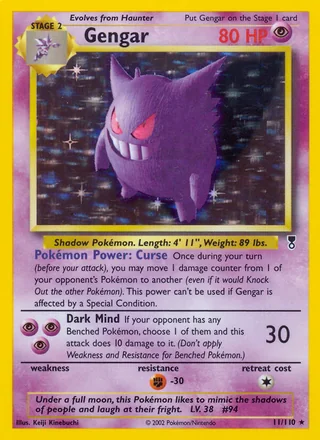 Gengar, Legendary Collection
