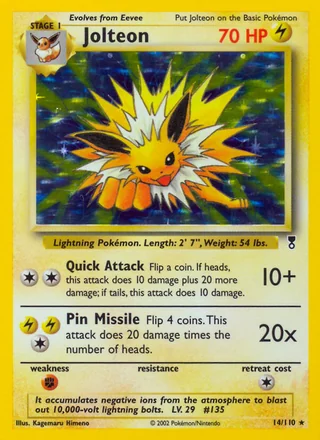 Jolteon, Legendary Collection