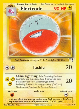 Electrode, Legendary Collection