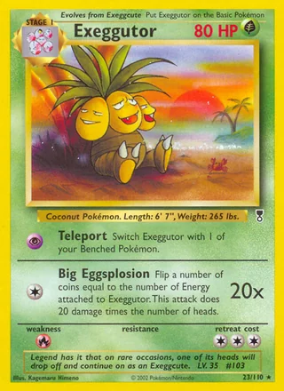 Exeggutor, Legendary Collection
