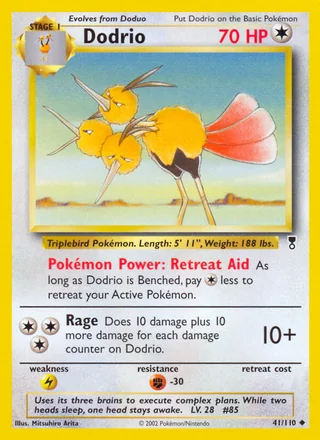 Dodrio, Legendary Collection
