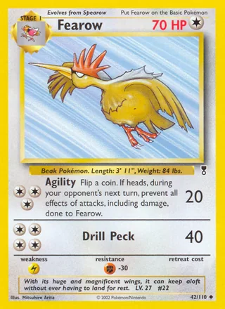Fearow, Legendary Collection