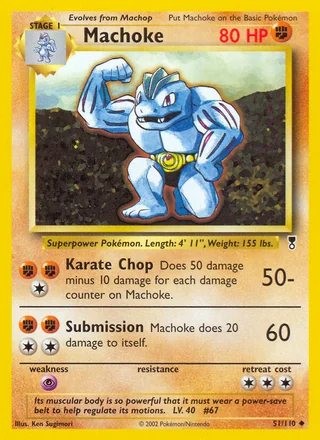 Machoke, Legendary Collection
