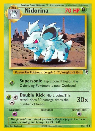 Nidorina, Legendary Collection