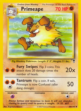 Primeape, Legendary Collection