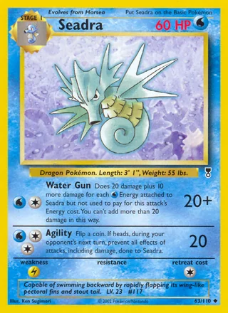 Seadra, Legendary Collection