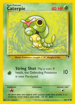Caterpie, Legendary Collection