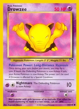 Drowzee, Legendary Collection