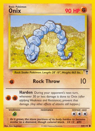 Onix, Legendary Collection
