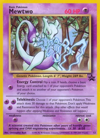 Mewtwo, Wizards Black Star Promos