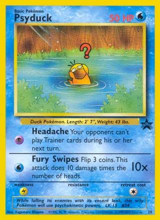 Psyduck, Wizards Black Star Promos