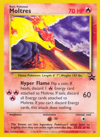 Moltres, Wizards Black Star Promos