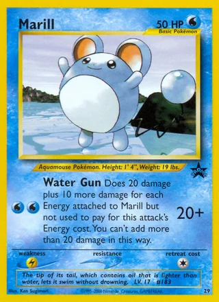 Marill, Wizards Black Star Promos