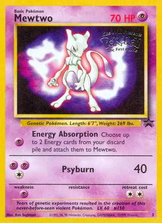Mewtwo, Wizards Black Star Promos