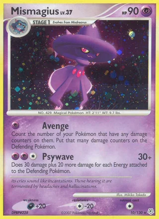 Mismagius, Diamond & Pearl