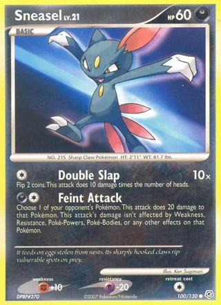 Sneasel, Diamond & Pearl