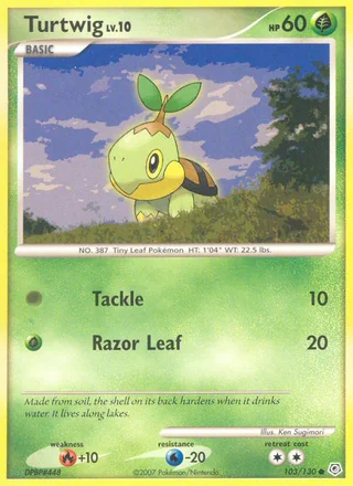 Turtwig, Diamond & Pearl